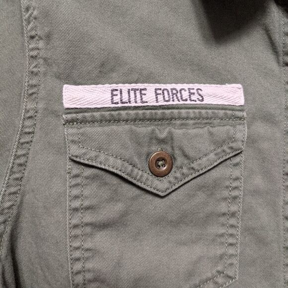 STAR WARS Stormtrooper Darth Vader Patches Military Shirt S - Picture 2 of 11